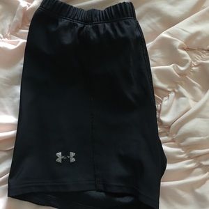 Under armour spandex black